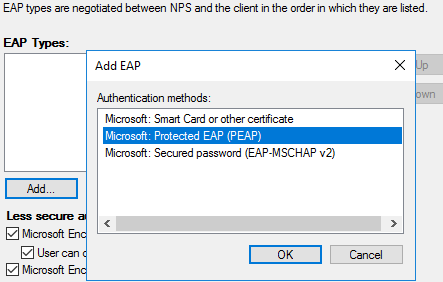 Protected EAP